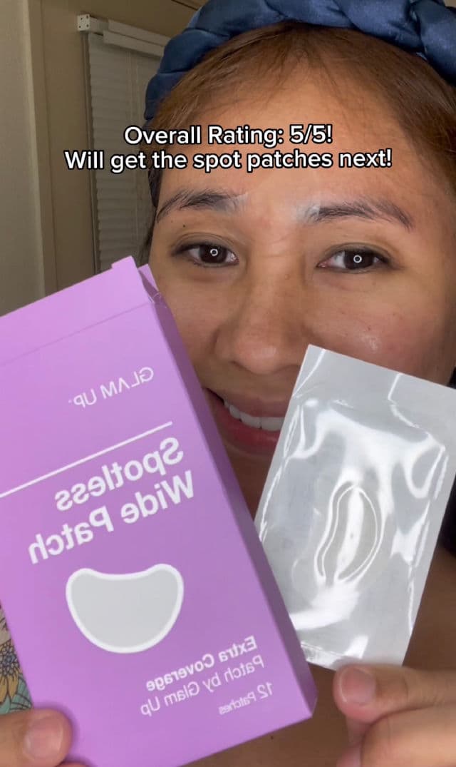 Glam Up Spotless Wide Patch review photo by willworkformascara