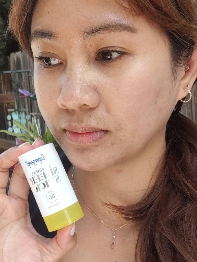 Supergoop! 100% Mineral Sunscreen Stick SPF 50 review photo by willworkformascara