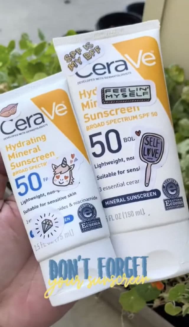 CeraVe Hydrating Sunscreen SPF50 - Body review photo by willworkformascara