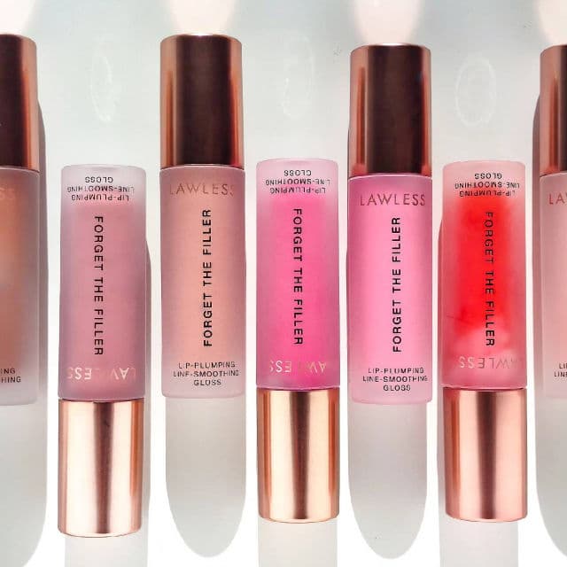 Forget The Filler Lip Plumping Line Smoothing Gloss product review