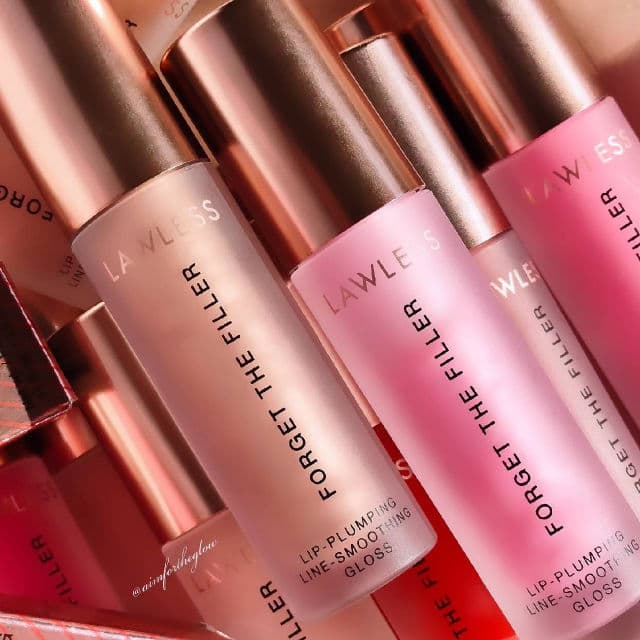 Lawless Forget The Filler Lip Plumping Line Smoothing Gloss review photo by aimfortheglow