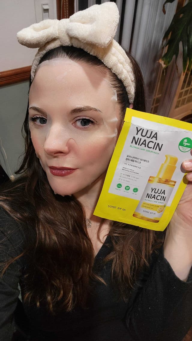 Some By Mi Yuja Niacin Blemish Care Serum Mask review photo by ColleenDoc1996