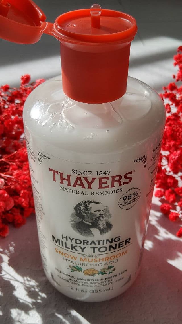 Thayers Milky Hydrating Face Toner with Snow Mushroom & Hyaluronic Acid review photo by Hendrika01