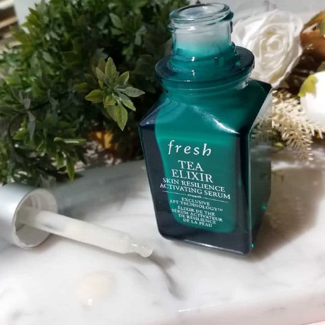 fresh Tea Elixir Skin Resilience Activating Serum review photo by Hendrika01