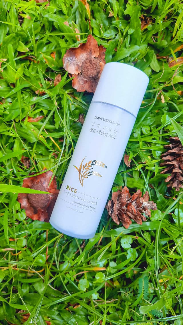 THANK YOU FARMER Rice Pure Essential Toner review photo by umslimoon