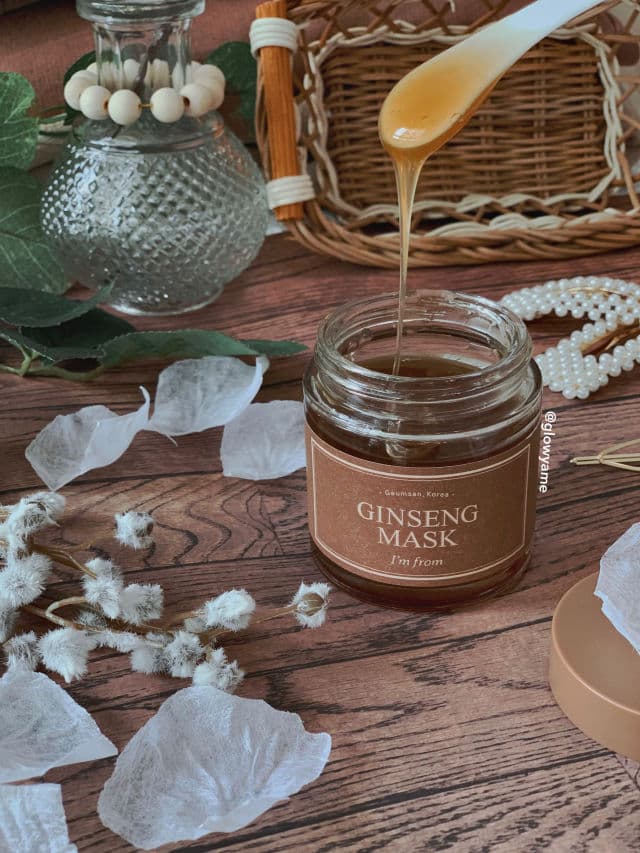 I'M FROM Ginseng Mask review photo by glowyame
