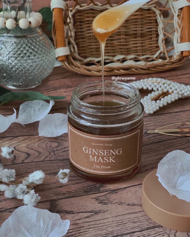 I'M FROM Ginseng Mask review photo by glowyame