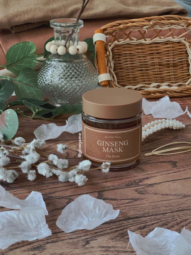 I'M FROM Ginseng Mask review photo by glowyame