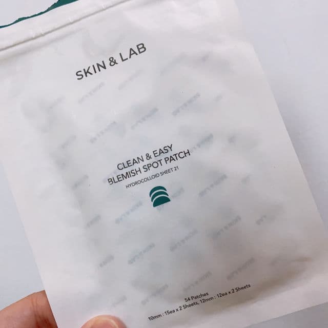 SKIN&LAB Clean & Easy Blemish Spot Patch review photo by supermai