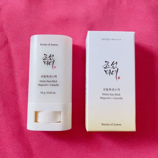 BEAUTY OF JOSEON Matte Sun Stick Mugwort + Camelia review photo by supermai