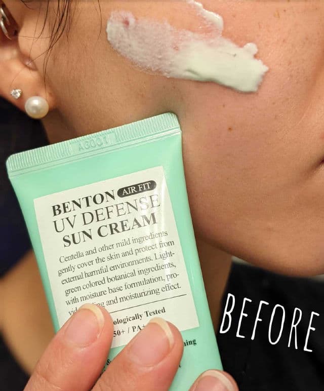 Air Fit UV Defense Sun Cream SPF 50+ PA++++ product review