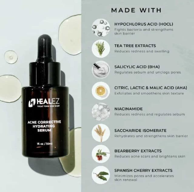 Healez Healez x Tmor Acne Corrective Hydrating Serum review photo by AfrynKhyra