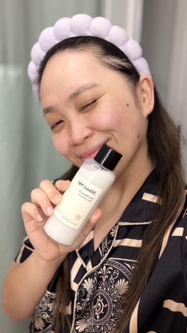 ABOUT ME Rice Makgeolli Skin Softener review photo by iMperfectlyANJIE