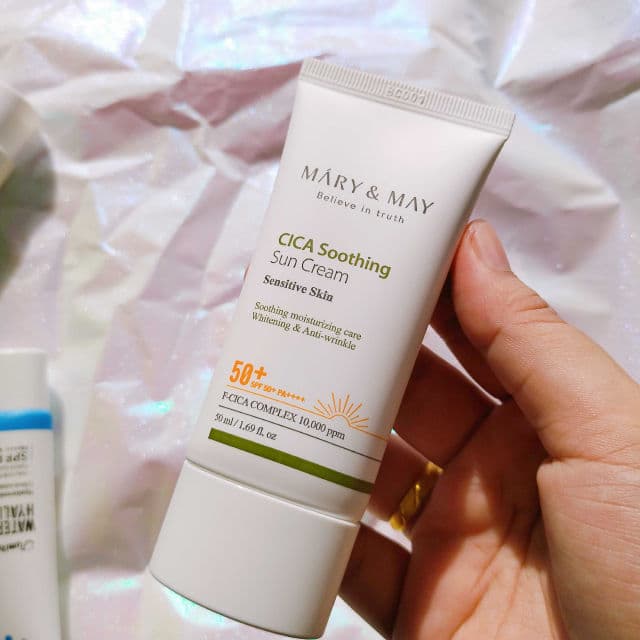 Cica Soothing Sun Cream SPF50+ PA++++  product review
