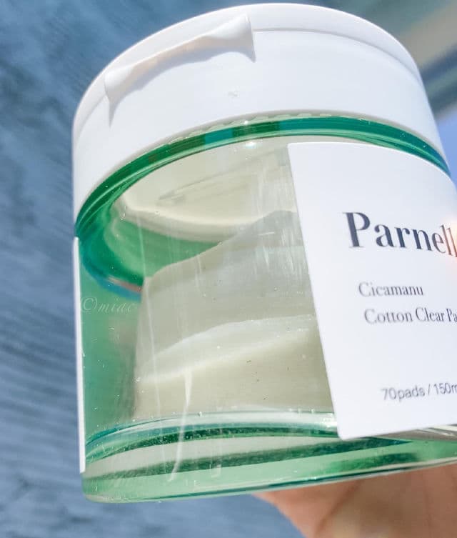 Parnell Cicamanu Cotton Clear Pad review photo by MiaC