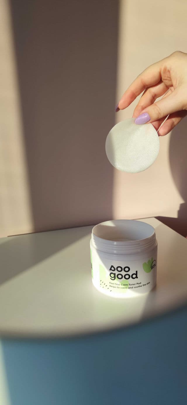 Soo Good Feel Soo Calm Toner Pad review photo by fox