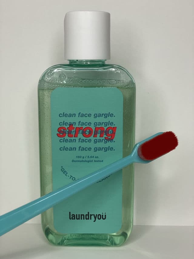 Laundryou Clean Face Gargle Gel-to-Foam Cleanser Strong review photo by Browneyedgurl