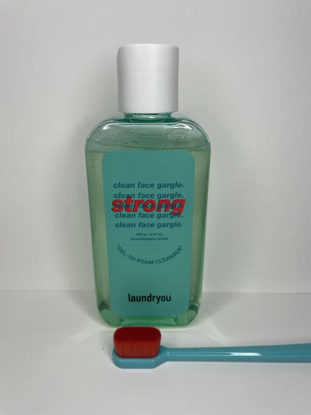 Laundryou Clean Face Gargle Gel-to-Foam Cleanser Strong review photo by Browneyedgurl