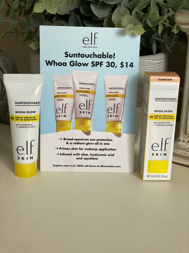 ELF Suntouchable! Whoa Glow SPF 30 & Face Primer review photo by Browneyedgurl