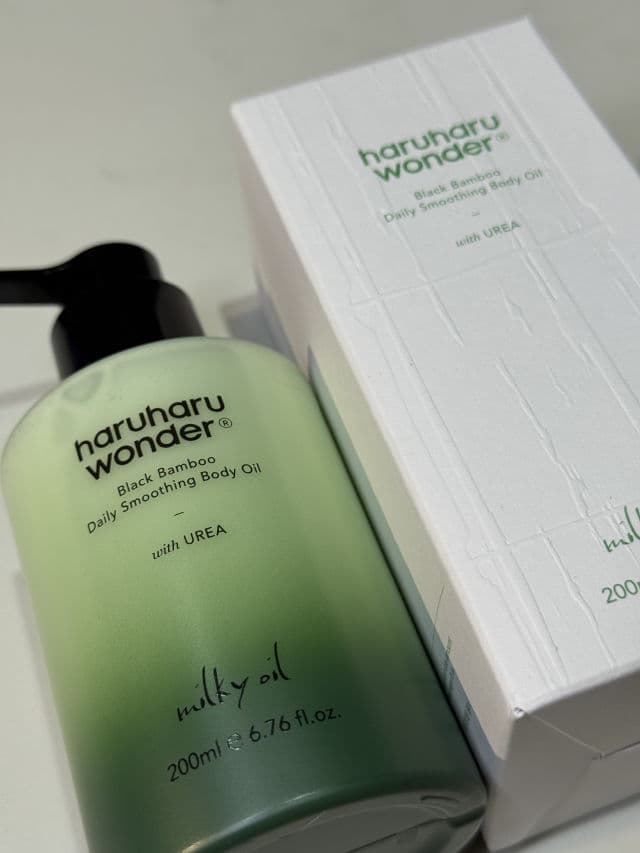 HaruHaru WONDER Black Bamboo Daily Smoothing Body Oil review photo by pris9