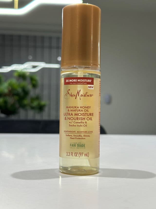 SheaMoisture Manuka Honey & Mafura Oil Ultra Moisture & Nourish Oil review photo by pris9