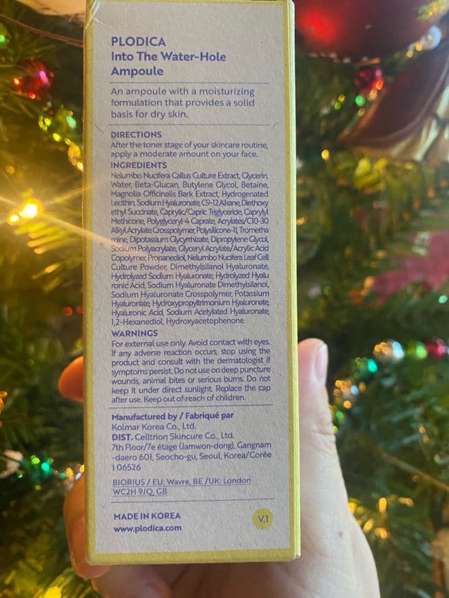 Plodica Into The Water-Hole Ampoule review photo by Norbie27