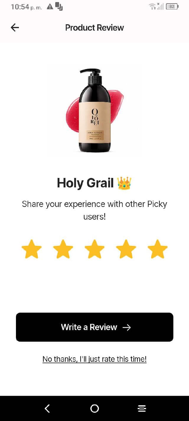 QFORET Born to Grow Red Korean Botanical Scalp Shampoo review photo by Victoria12