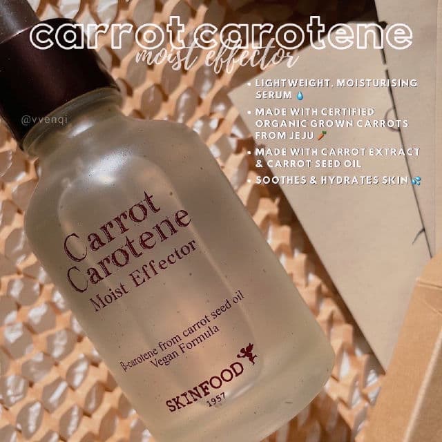 SKINFOOD Carrot Carotene Moist Effector review photo by vvenqi