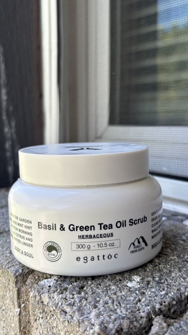EGATTOC Basil & Green Tea Oil Scrub - Herbaceous review photo by Cindy0125