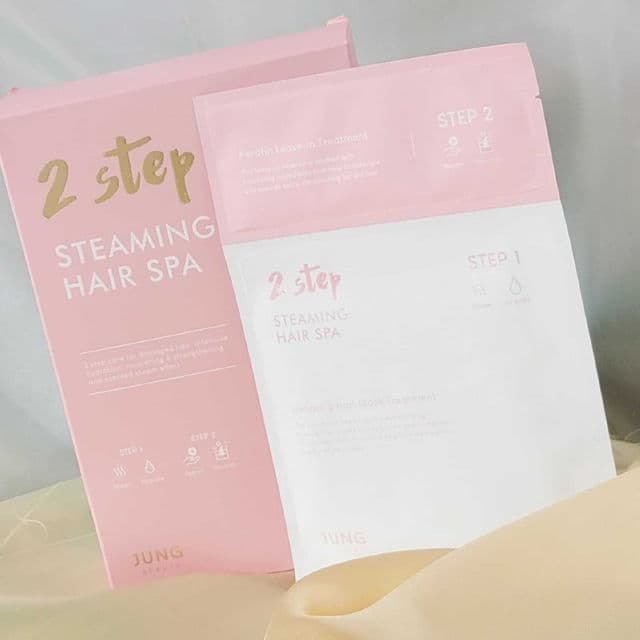 JUNG BEAUTY 2-Step Steaming Hair Spa - Step 1 (Hair Mask) review photo by effortlessallure