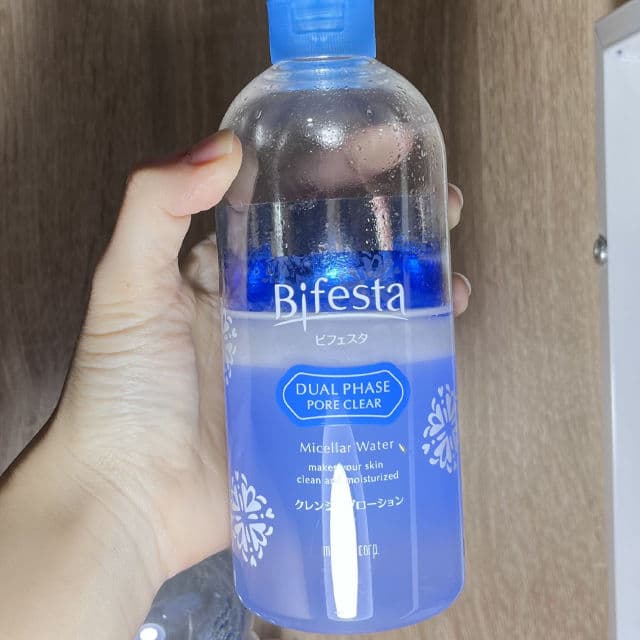 Bifesta Dual Phase Pore Clear Micellar Cleansing Water  review photo by LauAngel32