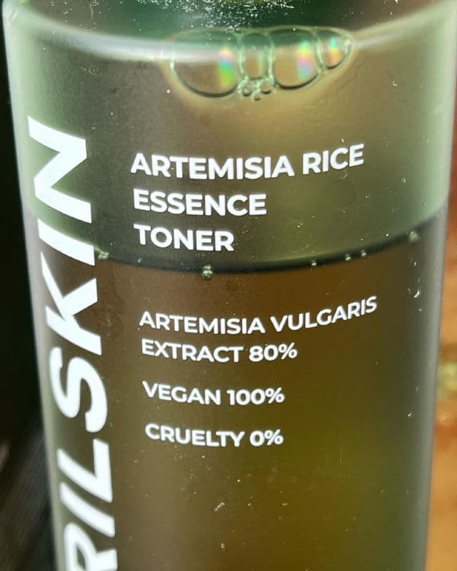 APRIL SKIN Artemisia Rice Toner review photo by ReeneeReviews