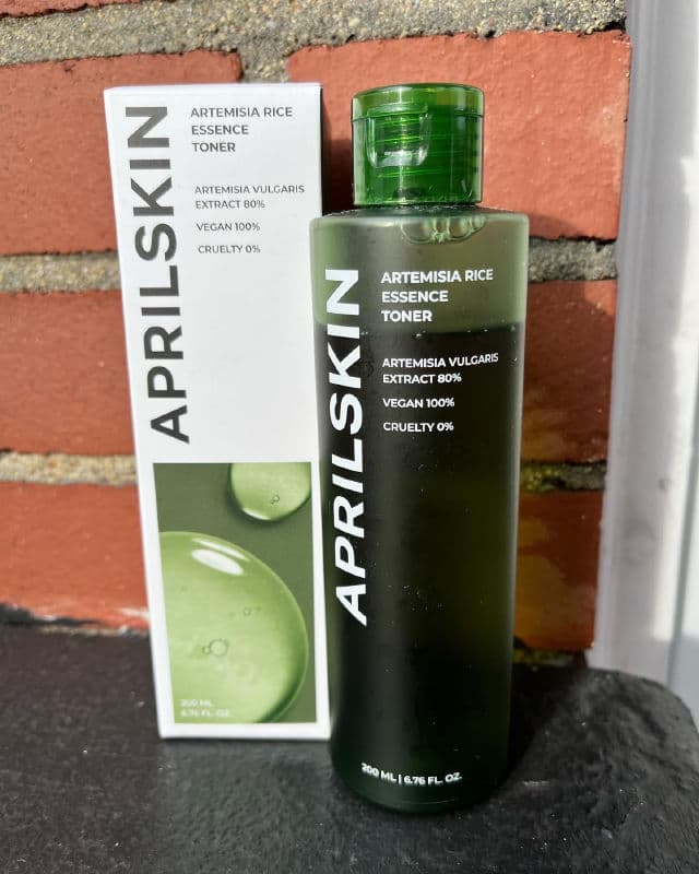 APRIL SKIN Artemisia Rice Toner review photo by ReeneeReviews