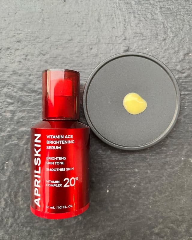 APRIL SKIN 20% Vitamin A.C.E. Brightening Serum review photo by ReeneeReviews