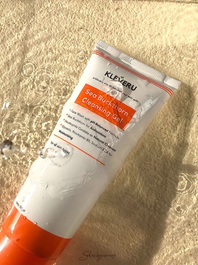 Kleveru Sea Buckthorn Cleansing Gel review photo by Skinslay