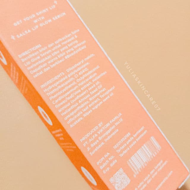 Salsa Lip Glow Serum review photo by yuliaskincare07