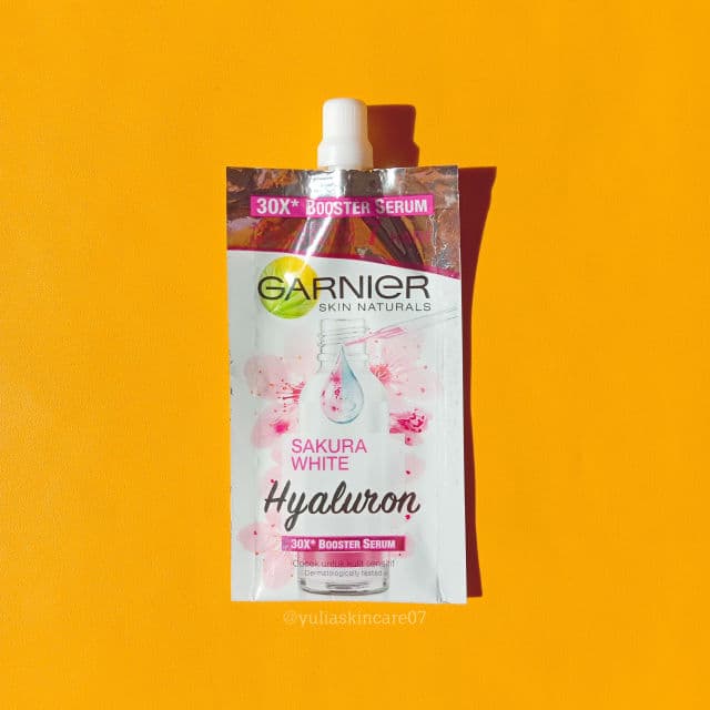 Garnier Sakura White Hyaluron 30x Booster Serum review photo by yuliaskincare07