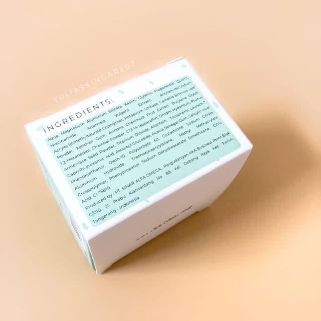 Scarlett Whitening Herbalism Mugwort Mask review photo by yuliaskincare07