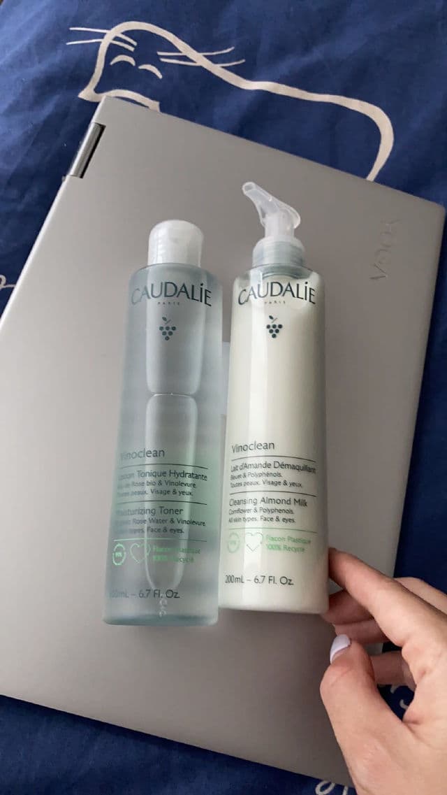Caudalie Paris Vinoclean Gentle Cleansing Almond Milk review photo by Olga33