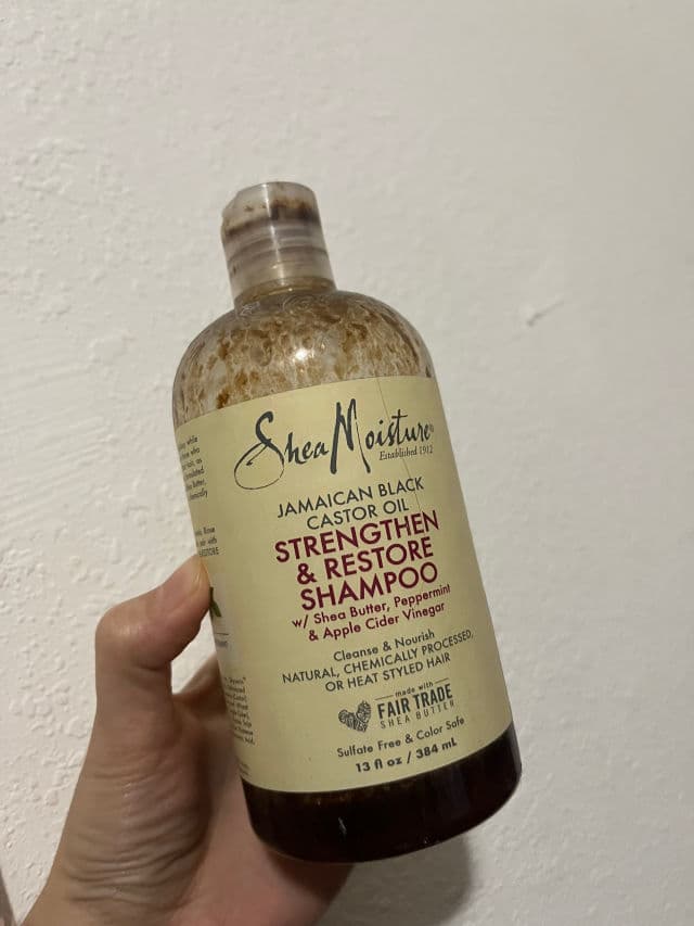 SheaMoisture Jamaican Black Castor Oil Strengthen & Restore Shampoo review photo by Nanazhu66