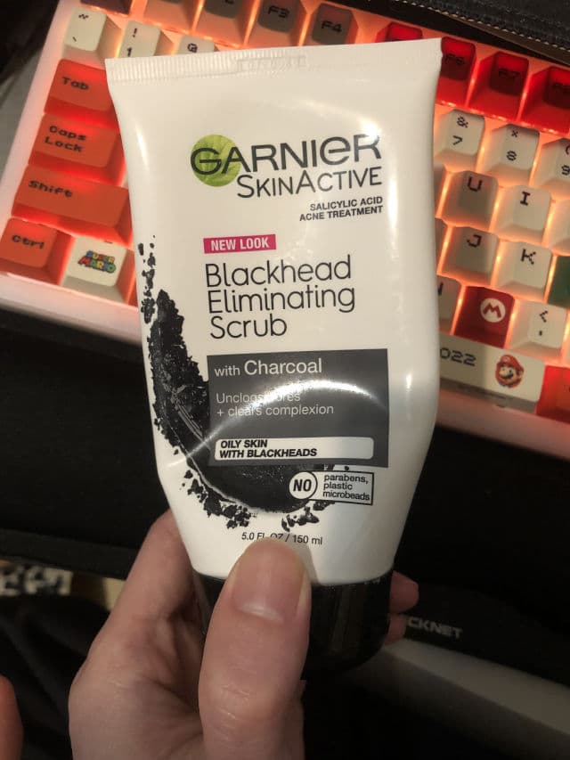 Garnier Nutritioniste Clean + Blackhead Eliminating Scrub for Oily Skin, Oil-Free review photo by Nanazhu66