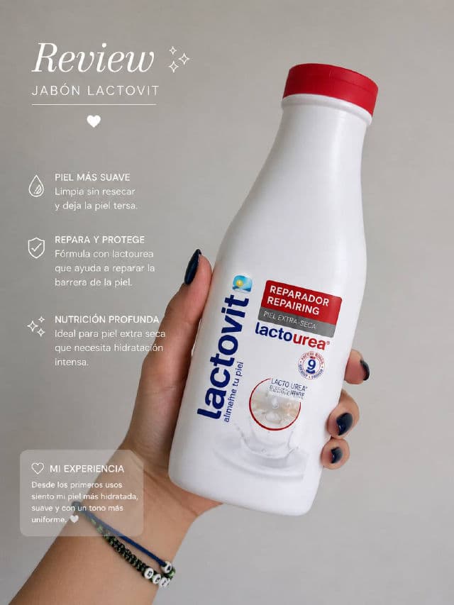 Lactovit Lactourea Shower Gel review photo by Nadgi