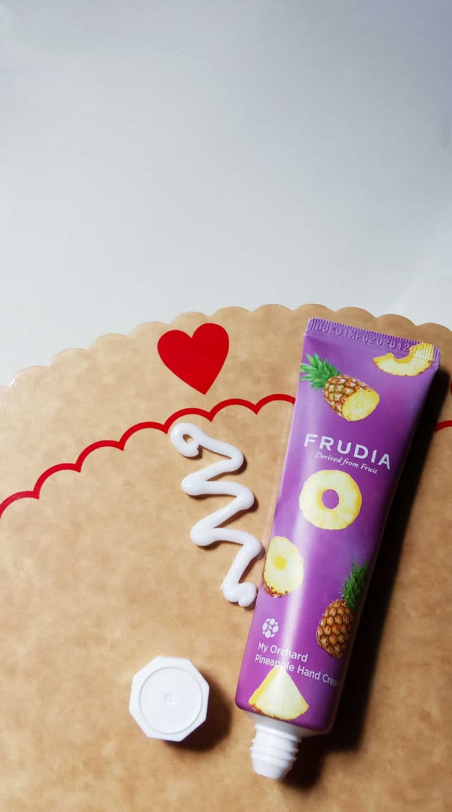 Frudia My Orchard Pineapple Hand Cream review photo by QueenPanda