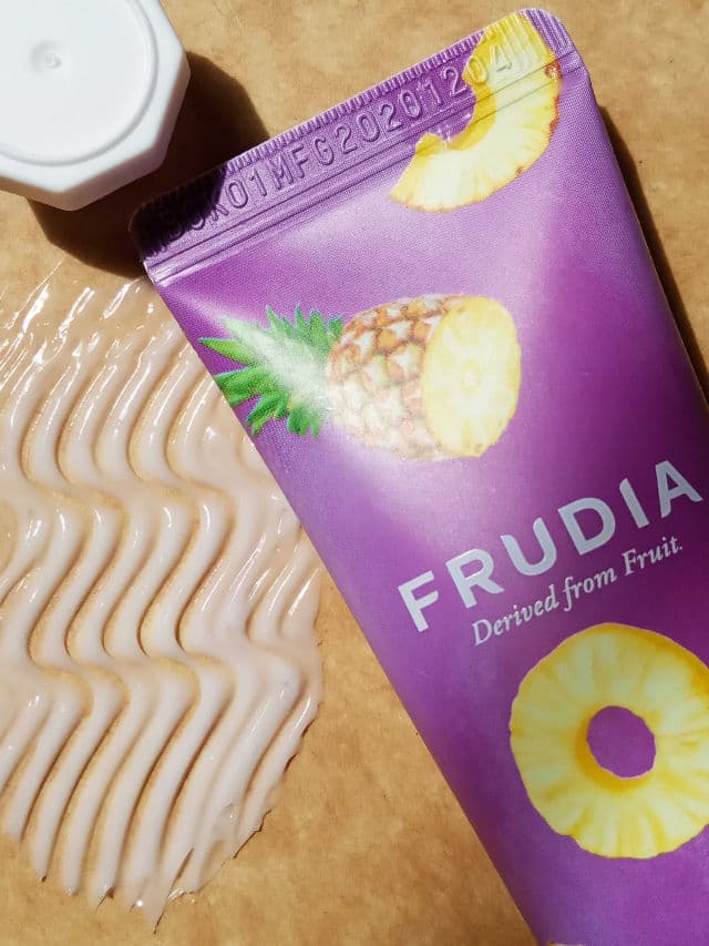 Frudia My Orchard Pineapple Hand Cream review photo by QueenPanda