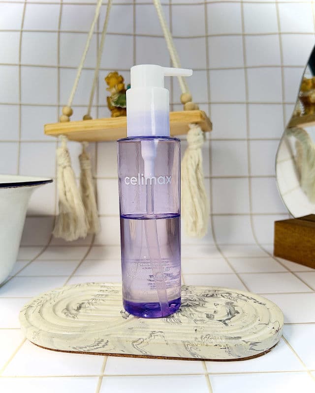 CELIMAX Derma Nature Fresh Blackhead Jojoba Cleansing Oil review photo by devydshop