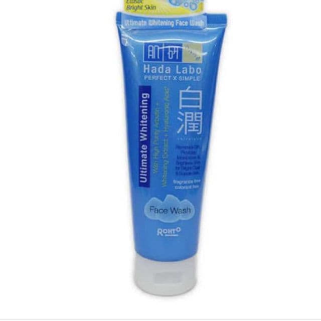Hada Labo Shirojyun Ultimate Whitening Face Wash review photo by Andriansyah