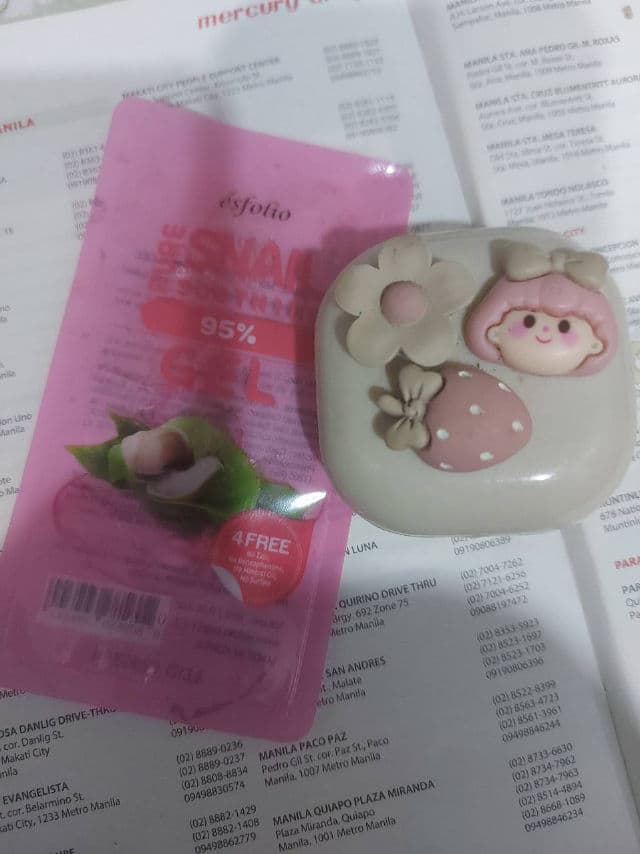 ESFOLIO Pure Snail Moisture Soothing Gel 95% review photo by caerusnana