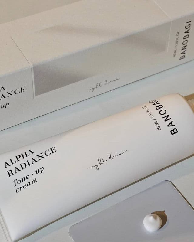 BANOBAGI Alpha Radiance Tone-Up Cream review photo by marimpar