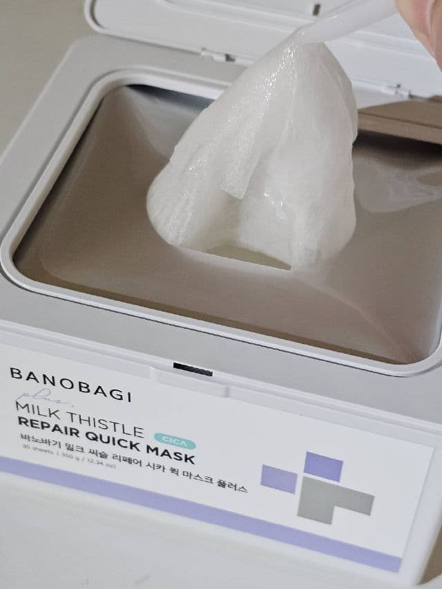 BANOBAGI Milk Thistle Repair Mask review photo by marimpar