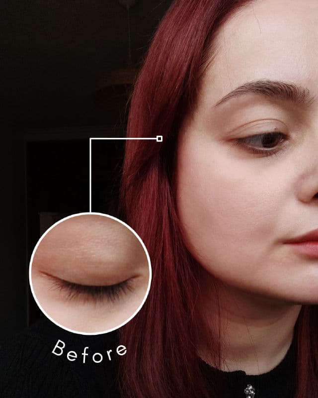 BENTON Honest Eyelash Serum review photo by happyglowyskinlife